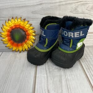 sorel snow commander toddler snow‎ boots 4C